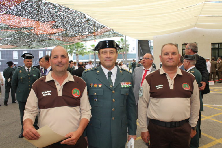 Dos guardas rurales de AGASA reciben una mención honorífica de la Guardia Civil