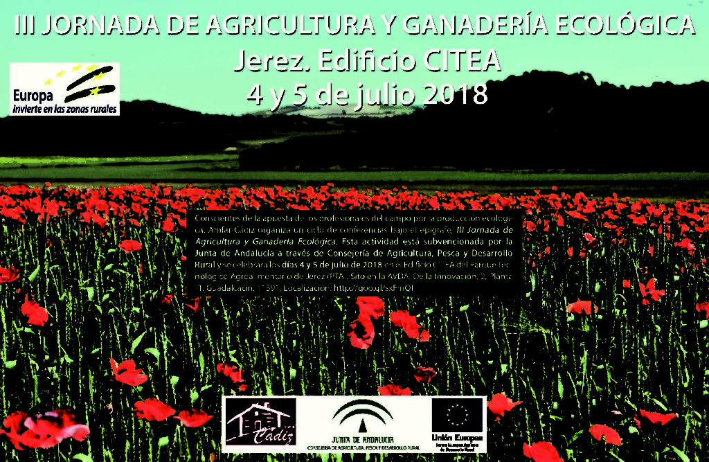 Imagen III JORNADA DE AGRICULTURA Y GANADERÍA ECOLÓGICA. MUJER RURAL (PROGRAMA)