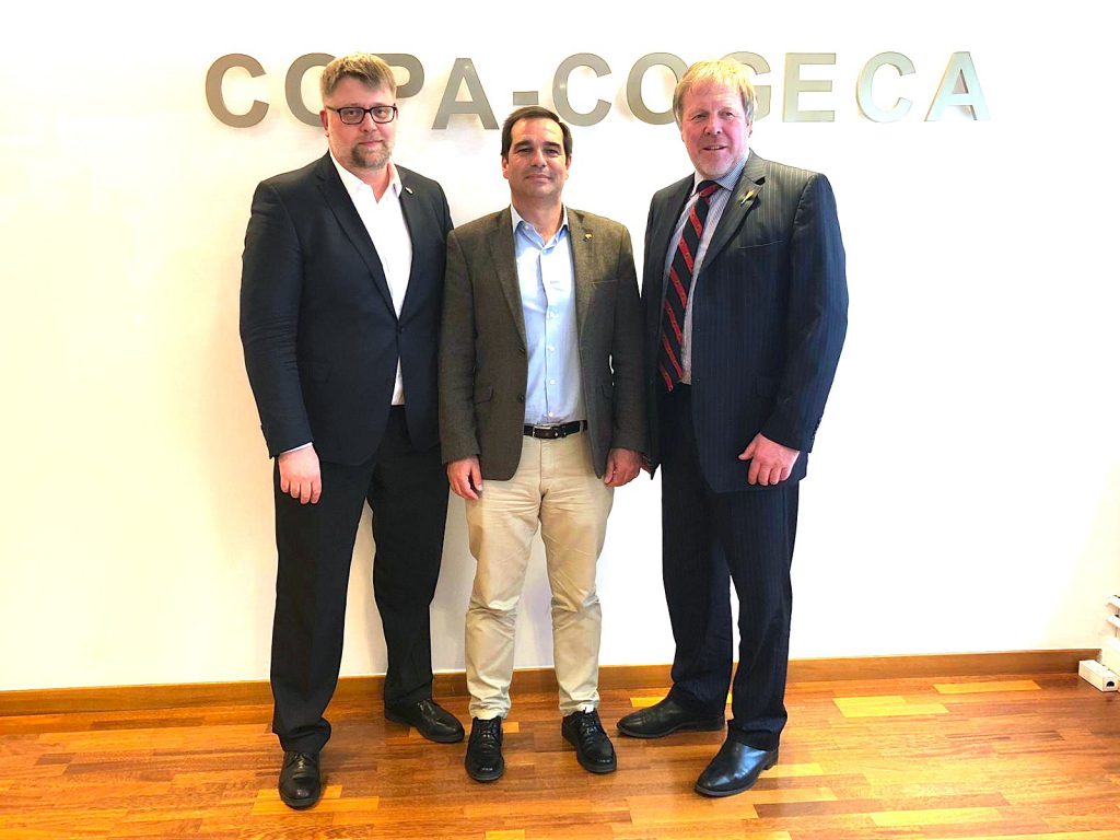 Imagen El presidente de Asaja Cádiz, Pedro Gallardo, elegido Presidente del grupo de trabajo de oleaginosas y  proteaginosas del COPA-COGECA