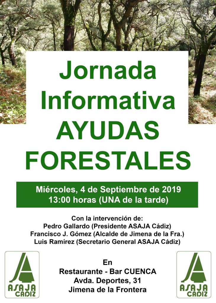 Imagen Jornada informativa AYUDAS FORESTALES