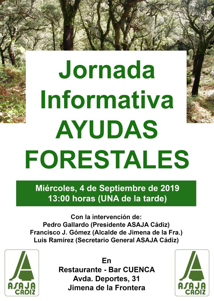 Jornada informativa AYUDAS FORESTALES