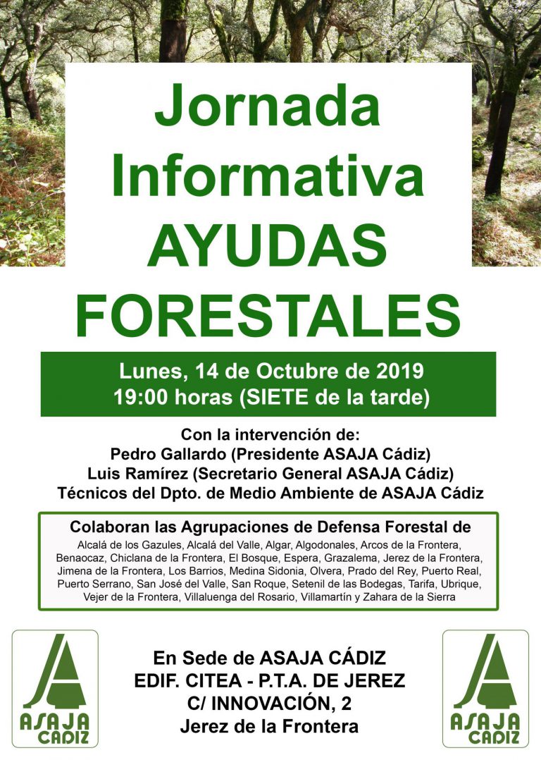 JORNADAS DE AYUDAS FORESTALES