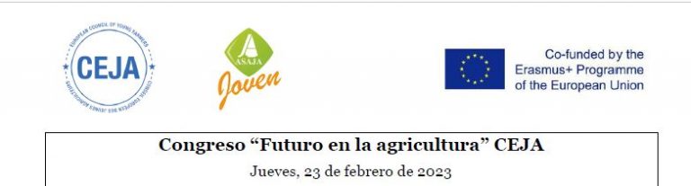 Congreso de Jóvenes Agricultores Europeos “Futuro en la agricultura”